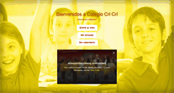 Desktop Screenshot of colegiocricri.com